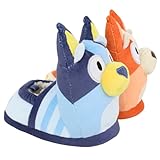 Bluey 3D Indoor Cozy Slip-On Slippers for Kids Sizes 7 to 1 (Orange, US Footwear Size System, Little Kid, Numeric Range, Medium, 7, 8)
