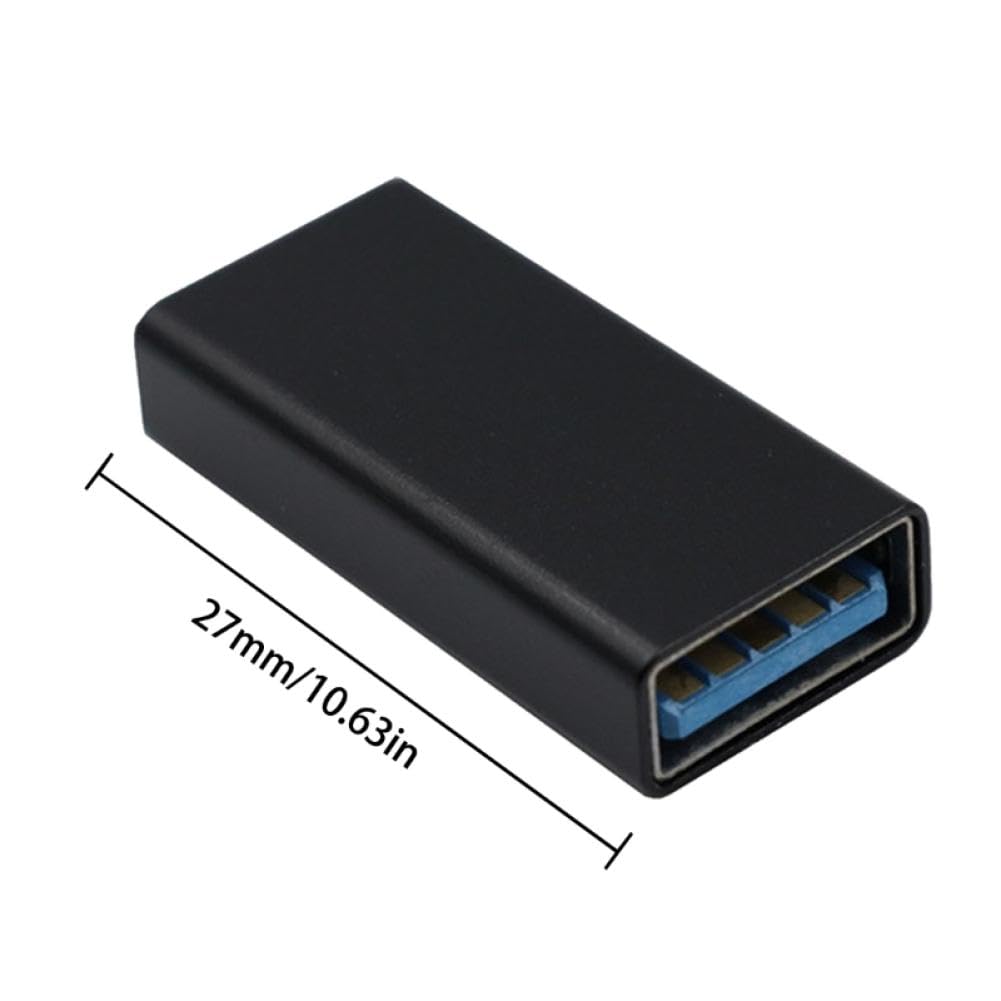 M4YE – Adaptateur USB C vers USB 3.0, USB 3.1 USB C Femelle vers USB A Femelle, connecteur de synchronisation de données OTG, Compatible avec Les Ordinateurs Portables et Les tablettes