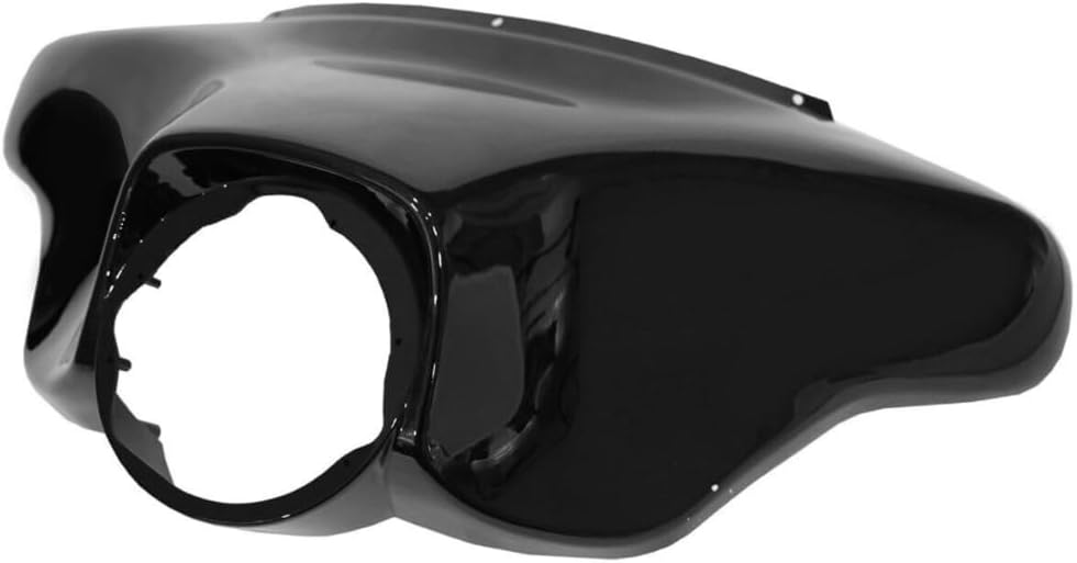 Asiph Vivid ABS Front Batwing Outer Fairing For Harley Davidson Street -(Black) -(ABS Plastic) -(Front-Position) XYF0726