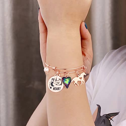 Ursteel Gifts For 5 Year Old Girls, Five 5 Year Old Girls Gifts Birthday Birthday Bracelet Little Girls Granddaughter Daughter Niece Birthday Gifts Horse Gifts For Girls Horse Bracelets #TOP4