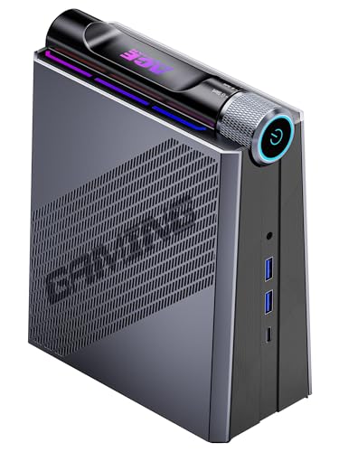 ACEMAGICIAN Gaming Mini PC, AMD Ryzen 9 6900HX (up to 4.9 GHz) Dual Fan Mini Desktop Computers 32GB DDR5 1TB SSD Support 3 Modes Adjustment/8K Triple Display/RGB/WIFI6/ BT5.2