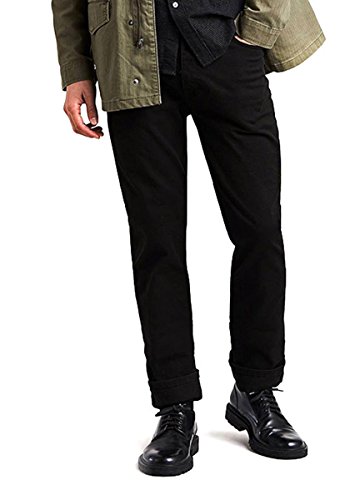Levi's Men's 513 Slim Straight Jeans, Jet, 31W x 32L