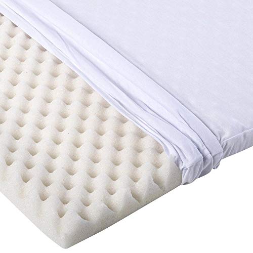 Colchonete para Berço Fibrasca Dobrável Lavável Baby 53x91cm Branco