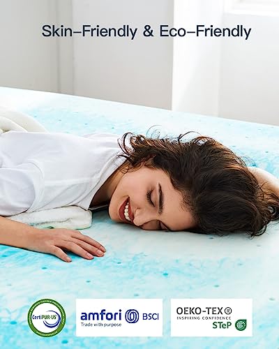 Perlecare PCMTQ34 3 Inch Queen Memory Foam Mattress Topper thumb #3