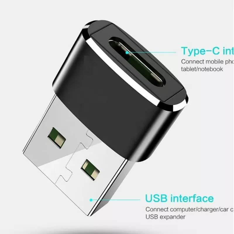 PD 20W USB-C Type C Fast Charger Adapter Plug For iPhone 14 13 12 11 X Pro Max, USB C Female to USB A Male Adapter for Samsung Galaxy S20 S21 S22 FE Plus Ultra