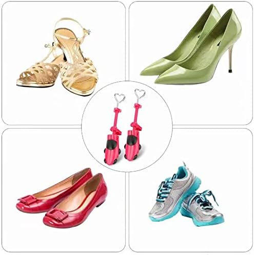 XYH Shoe Stretcher Comes with Dust-Proof Bag, Pair of Plastic Shoe Stretcher,4 Way Ajustable. - Image 5