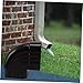 BUTIFULSIC Alloy Tube Fitting Rain Gutter Downspout Elbow Easy Install Connector Metal Adapter
