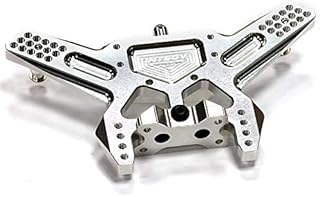 Integy RC Model T8672SILVER Billet Machined Rear Shock Tower for Traxxas 1/10 Slash 2WD