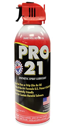 Garage Door Pro 21 Spray Grease Lubricant 9oz (One Can) Synthetic Spray Lubricant