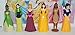 Disney Princess Deluxe Party Favors Goody Bag Fillers Set of 11 Nice Sized Figures with Rapunzel, Cinderella, Ariel Etc and Bonus Tattoos!