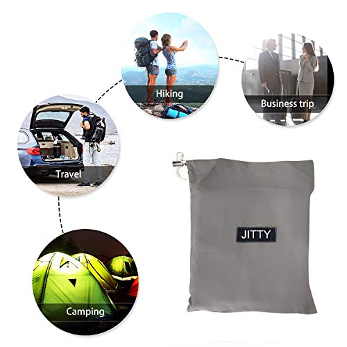 Jitty Sleeping Bag Liner Travel Sheet For Business Camping Backpacking Hiking Mountain Climbing Home Hostels Train 83"X45"(Blue) #TOP7