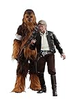 Hot Toys Star Wars Episode VII The Force Awakens Han Solo & Chewbacca 1/6 Scale Figure Set