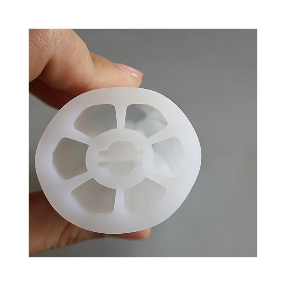 Copertura for tubo al neon LED rotondo in silicone da 1M, diffusore a 360° 1pcs(R33 For 10mm PCB)