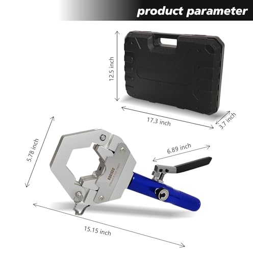 Image of Hydraulic AC Hose Crimper Hydra-Krimp 71500 Manual A /C Hose Crimper Kit Air Conditioning Repaire Handheld Hydraulic Hose Crimping Tool for BH Air Conditioner Hose & Beadlock A /C Fittings