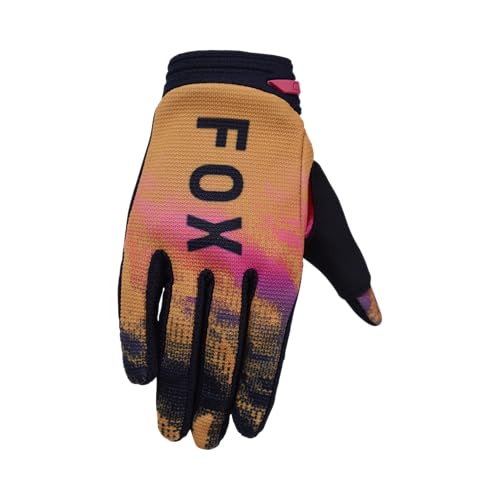 Fox Racing Youth 180 Kairos Motocross Dirt Bike Glove, Tangerine, X-Small