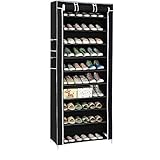 schuhschrank schmal poco [Praktischer Türvorhang] Mit Klettverschluss wird der hochgerollte Vorhang befestigt. Die schwarz Reißverschlüsse dienen zum einfachen Öffnen und Schließen der Tür. Zudem garantiert der Türvorhang eine staubfreie Aufbewahrung der Schuhe und halten neugierige Blicke fern.