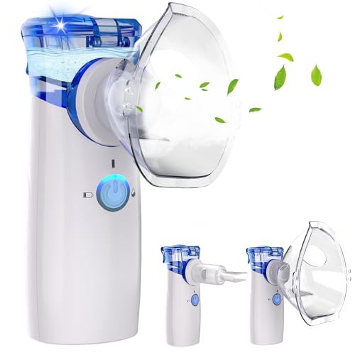 Nebulizer, Nebulizer Machine for Adults, Portable Nebulizer for Kids, Rechargeable Nebulizer with Adjustable Nebulization Rate, FSA HSA Nebulizer, ZSTORE Nebulizer for Home