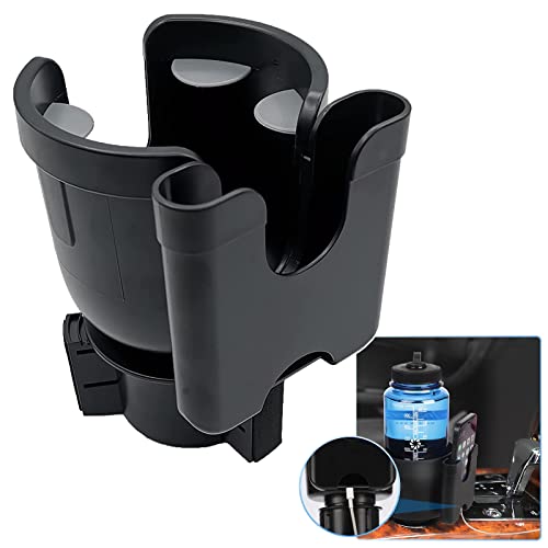 Expansor de Portavasos para Carro 2 en 1 con Soporte para Celular miniatura 1