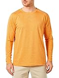 GRAMVAL Running Shirts for Men Crew Neck Long Sleeve Quick Dry Gym Athletic Active T Shirt Moisture