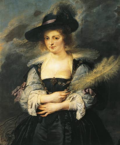 Portrait d'Hélène Fourment par Rubens pour habiller un grand mur vide