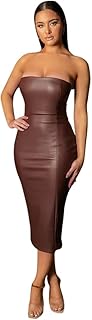 Leather Dress For Women Picks collage image 2