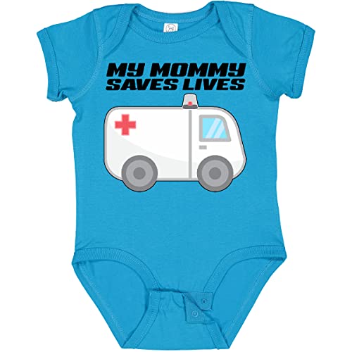 Image of inktastic My Mommy Saves Lives- Ambulance Baby Bodysuit