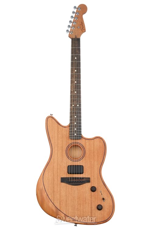 Fender American Acoustasonic Jazzmaster All-Mahogany Natural with