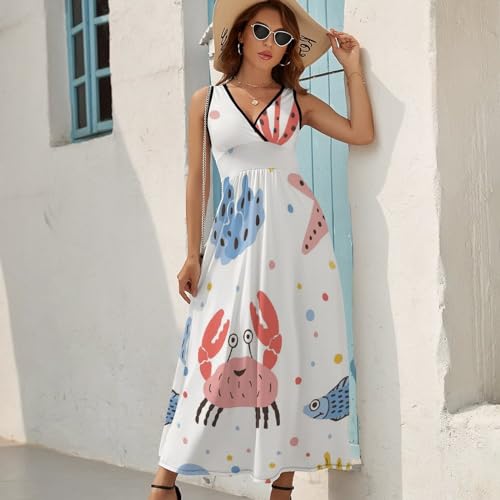 Robe de plage décontractée ample pour masquer les rondeurs d'été - 2