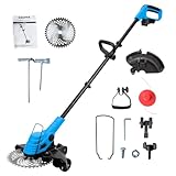 マキタ互換品 充電式 草刈機 18V ブラシレスモーター ハイパワー 角度調整機能 チップソー 230mm ナイロンカッター 軽量 コードレス 家庭用 安全設計 KSK02 Longsafe (本体のみ)