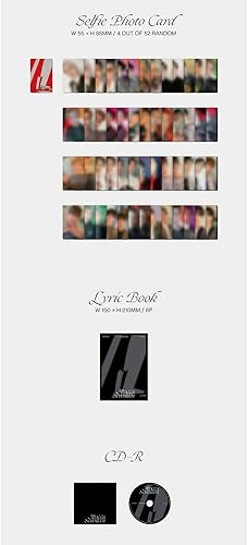 Miniatura 6 de Seventeen ATTACCA CARAT Ver 9 Mini álbum Incluye tarjeta fotográfica transparente, funda para tarjeta fotográfica (ver al azar), PLD0102