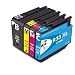 Produktbild NTT 4 XL Druckerpatronen als Ersatz für HP 932XL 933XL 932 933 Multipack Tintenpatronen kompatibel mit HP Officejet 6600 6700 7110 7612 7610 6100