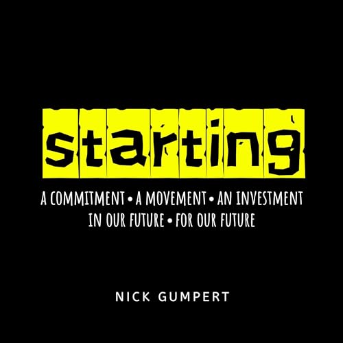 Starting Audiolivro Por Nick Gumpert capa