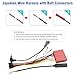 Jayubien 24Pin Radio Wiring Harness Kit Replacement for Mazda 2 3 5 6 CX-5 CX-7 CX-9 MPV Miata Millenia Tribute Protege,16Pin ISO Android Stereo Harness Plug with Antenna Adapter Butt Connector
