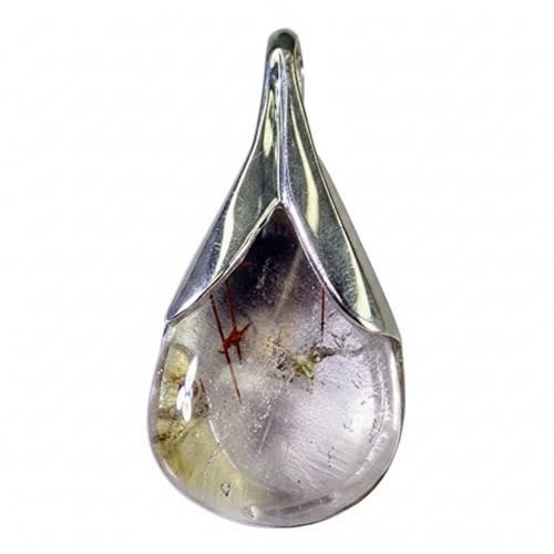 Pendentif quartz rutile et argent 925 contre le stress quotidien