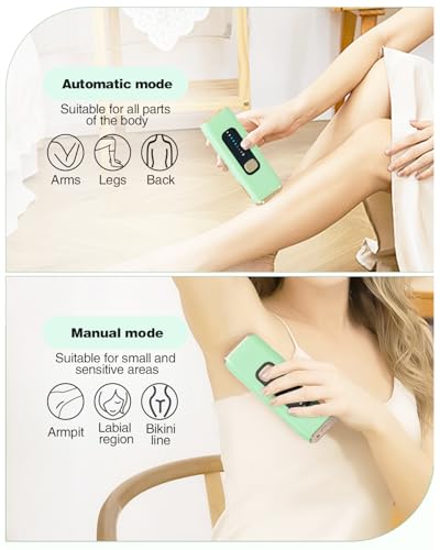 Meukpe AI06 Ipl Laser Hair Removal Device For Women Men At Home Upgraded To 999,900 Flashes Permanent thumb #4