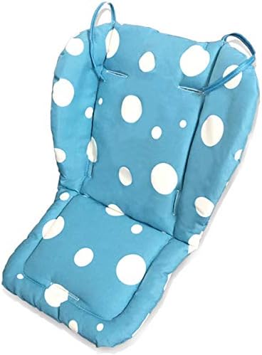 Fitzulam Stroller Cushion Waterproof Baby Highchair Padding Liner Childs Car Seat Infant Breathable Pad Pram Mat Breathable Pad Infant Pram Mat (Blue)