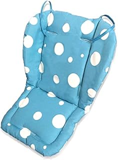 Fitzulam Stroller Cushion Waterproof Baby Highchair Padding Liner Childs Car Seat Infant Breathable Pad Pram Mat Breathable Pad Infant Pram Mat (Blue)