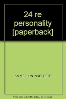 Paperback 24 re personality [paperback] Book