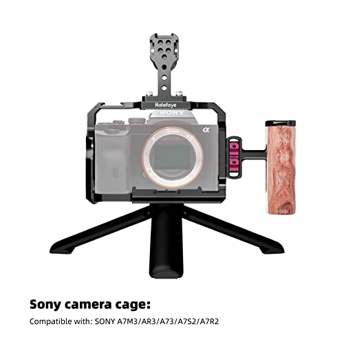 Image of Aluminum Alloy Camera Cage Kit Replacement for Sony A7III /A7II