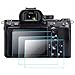Screen Protector Compatible Sony Alpha a7RIII A7R3 A9 A7II A7RII A7SII A77II A99II RX100 RX100V RX1 RX1R RX10 RX10II Camera, QIBOX Tempered Glass Screen Guard Full Coverage Edge to Edge[3 Pack]