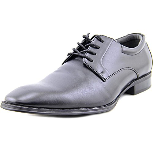 Alfani Mens Andrew Faux Leather Memory Foam Derby Shoes Black 8 Medium (D)