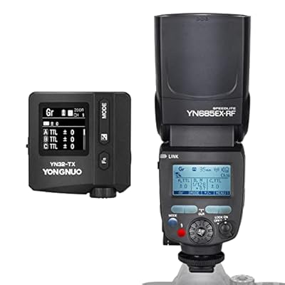 YONGNUO YN685EX-RF GN60 Wireless TTL HSS Flash Speedlite + YN32-TX Wireless TTL Flash Transmitter Trigger for Sony MI Hot Shoe Cameras