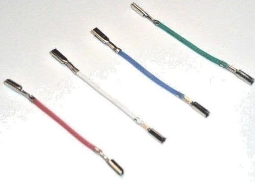YourStoreFront TURNTABLE CARTRIDGE HEADSHELL PHONO LEAD WIRES CONNECTORS