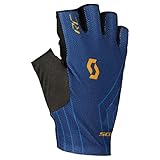 Scott RC Team Fahrrad Handschuhe kurz blau/schwarz 2022: Größe: L (10)