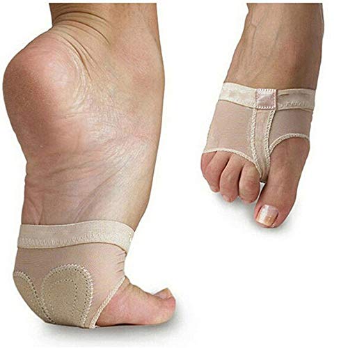 Women's Girls Half Sole Dance Shoes Lyrical Bare Foot Thong Dance PAW Shoes Ballet Shoes Fitness2