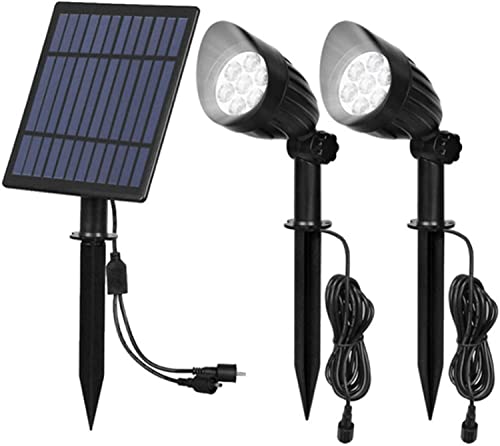 Projecteurs Solaires Extérieurs IP65 Étanche Ajustable à Deux Modes