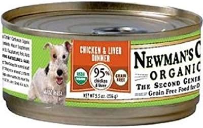 Newman's Own Chicken & Liver Dinner For Dogs, Size: 5.5 oz (Pack of 24)