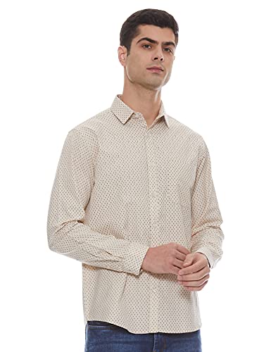 Image of Max Men's Printed Slim Fit Shirt