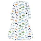 Hudson Baby Unisex Baby Long Sleeve Cotton Jersey Sleeping Bag, Sack, Blanket, Dinosaurs, 18-24 Months