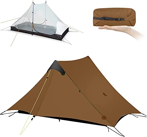 3F UL GEAR lanshan �e���g 2�l�p ���y�� 2�_�Z�b�g �R���p�N�g�ȈՃe���g �h�� �h�� ���O���΍� UV�J�b�g �T���V�F�[�h ���悯 �y�� �L�����v �������s�o�R �ݒu�ȒP �ʋC�� ���萫 �������n �������